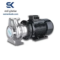 پمپ سانتریفیوژ زمینی استیل 25 اسب سه فاز لئو مدل XZB100-65-200/185